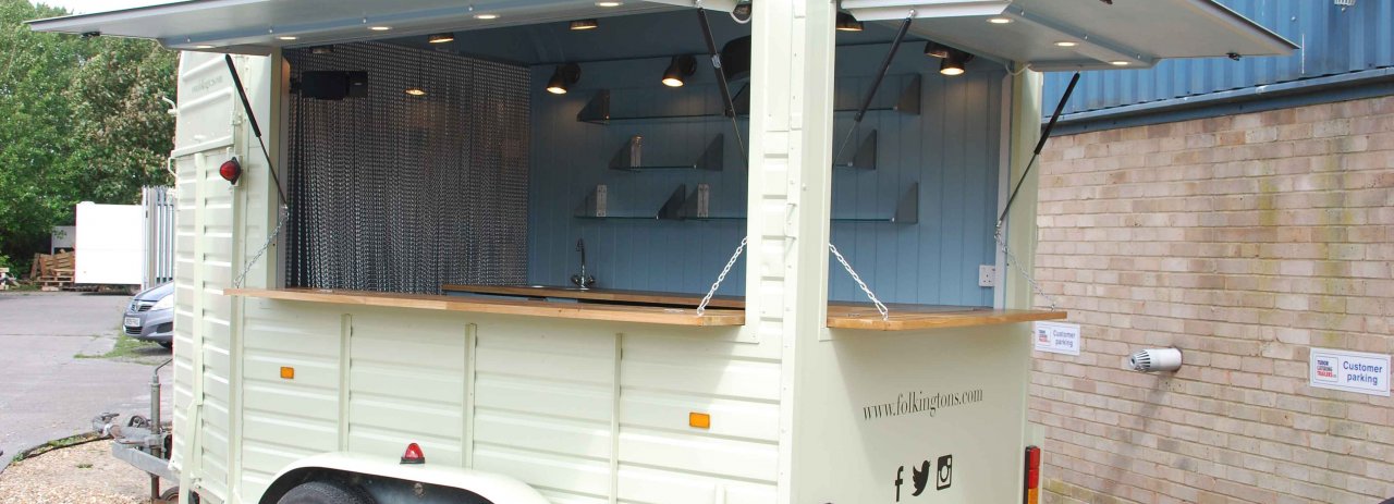 Horsebox trailer conversion